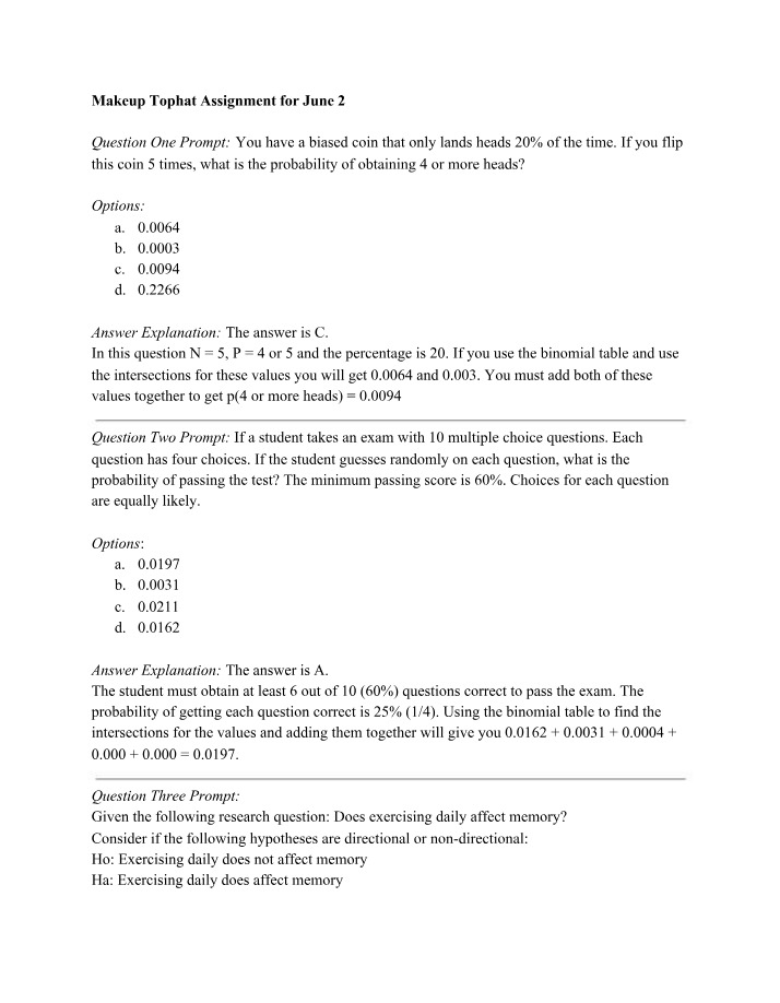 Biased Coin Probability - 4 or More Heads