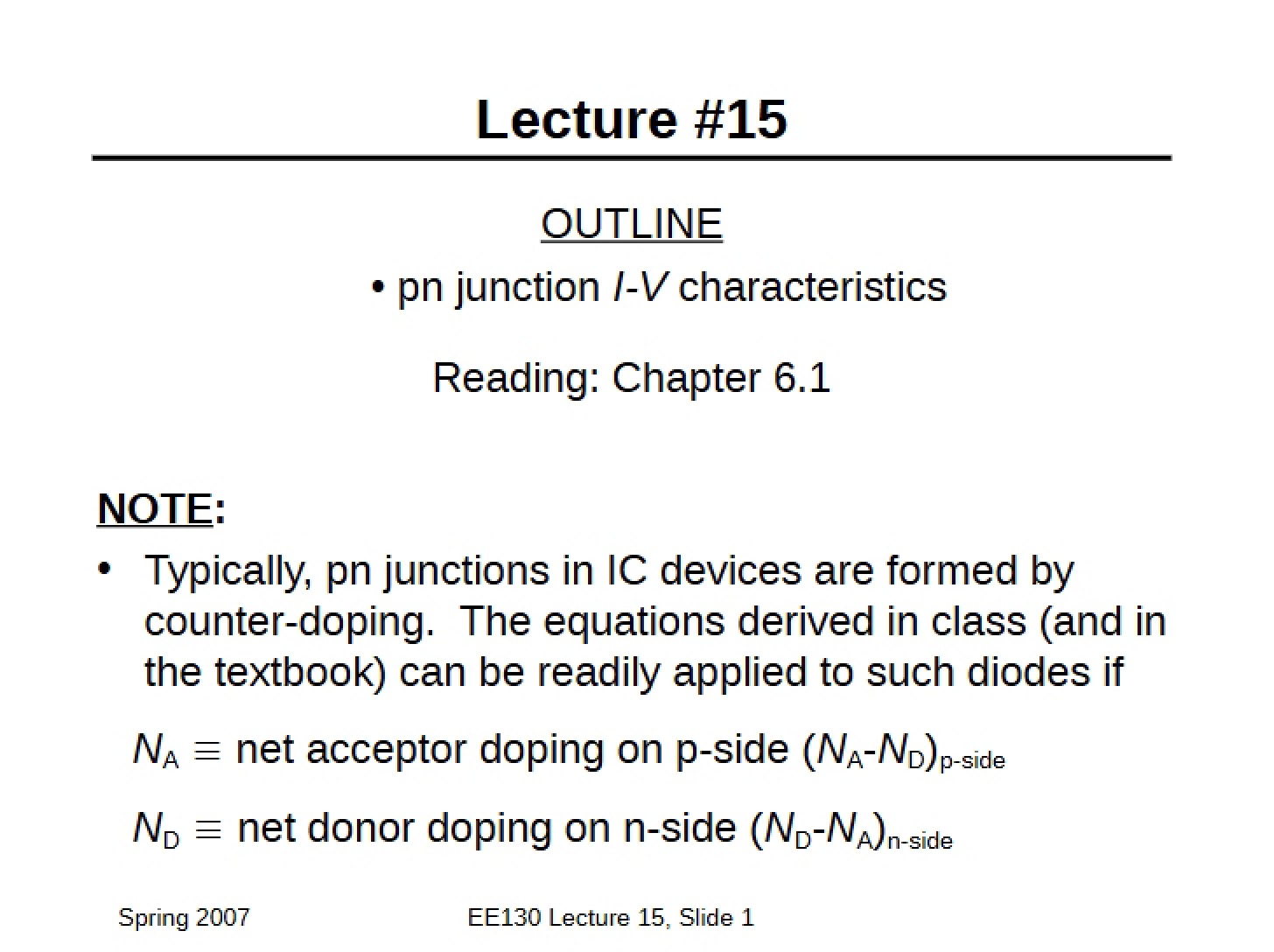 Lecture Transcripts