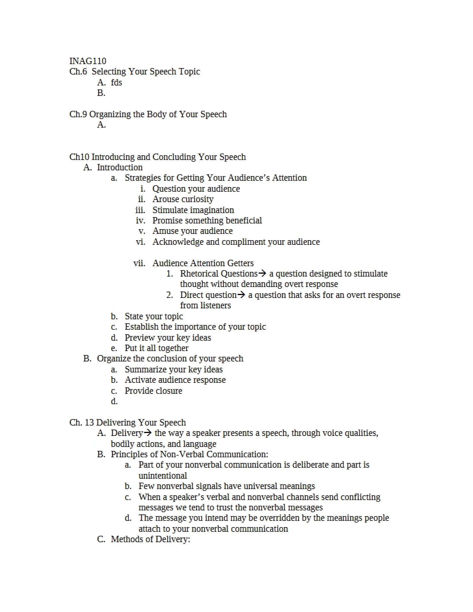 Oral Comm Chapter 06