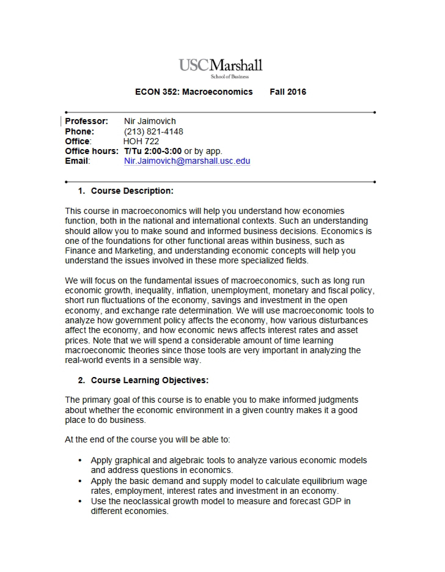 Jaimovich Syllabus (Fall 2016)
