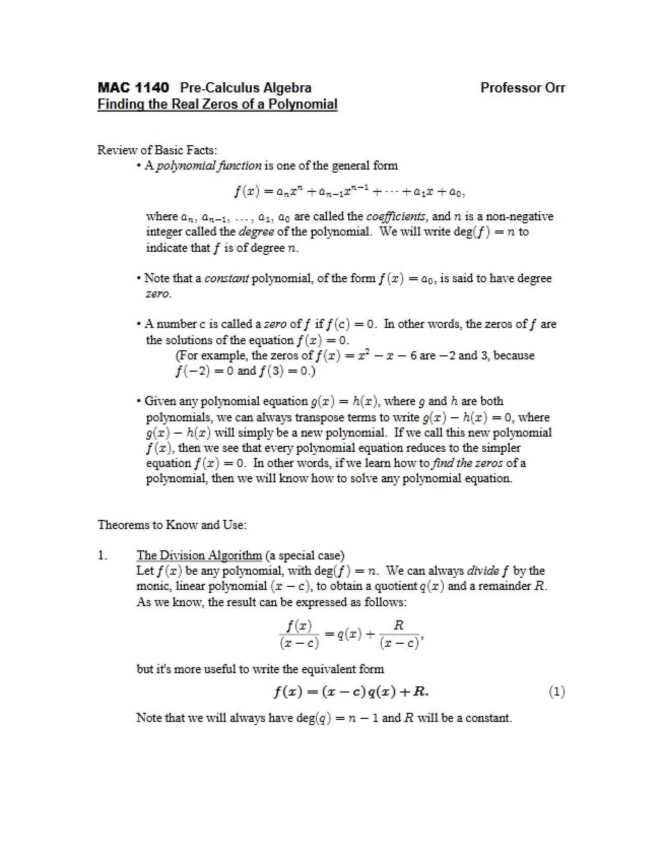 Locating Real Polynomial Zeros