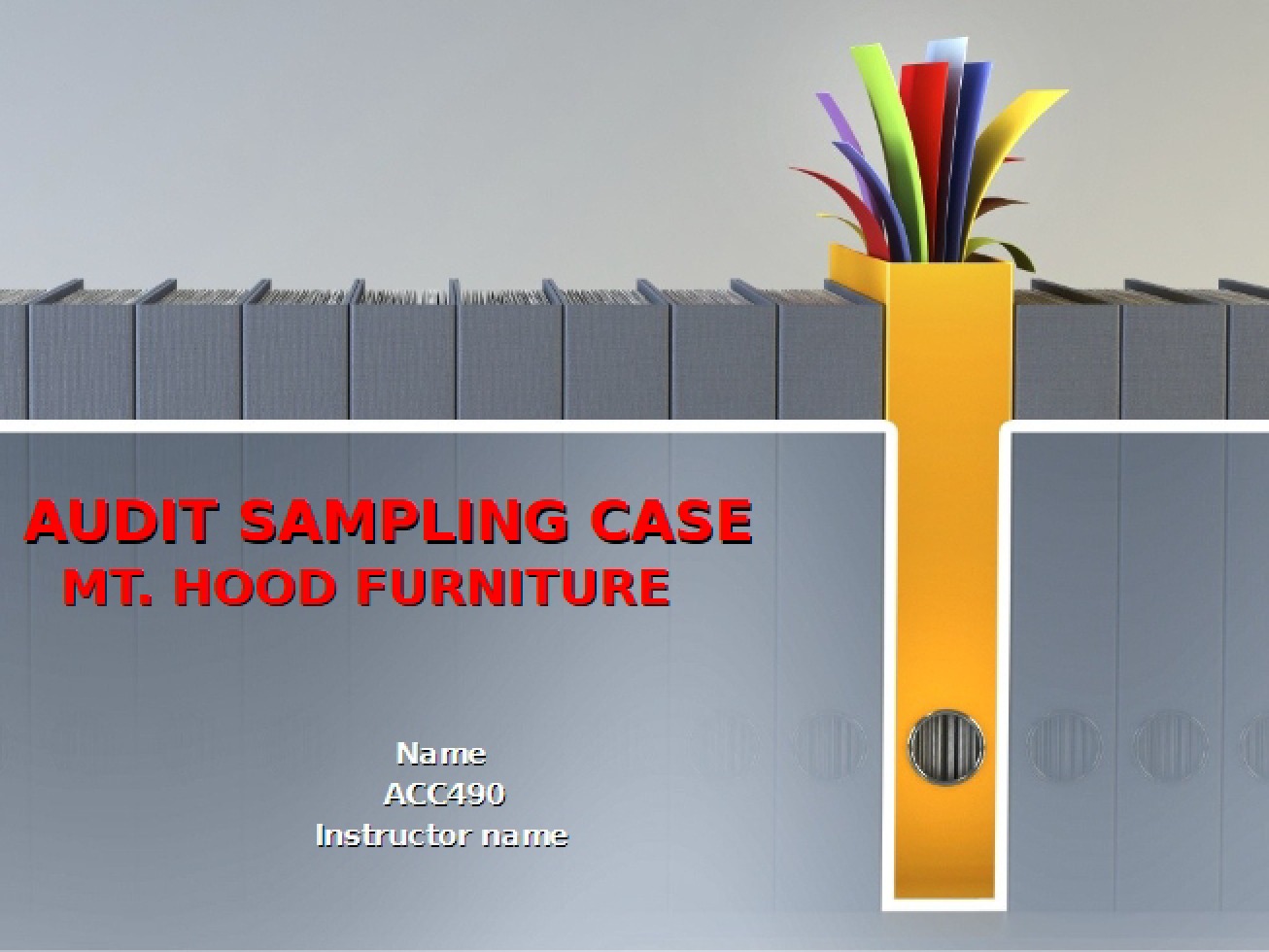 Audit Sampling Case Analysis