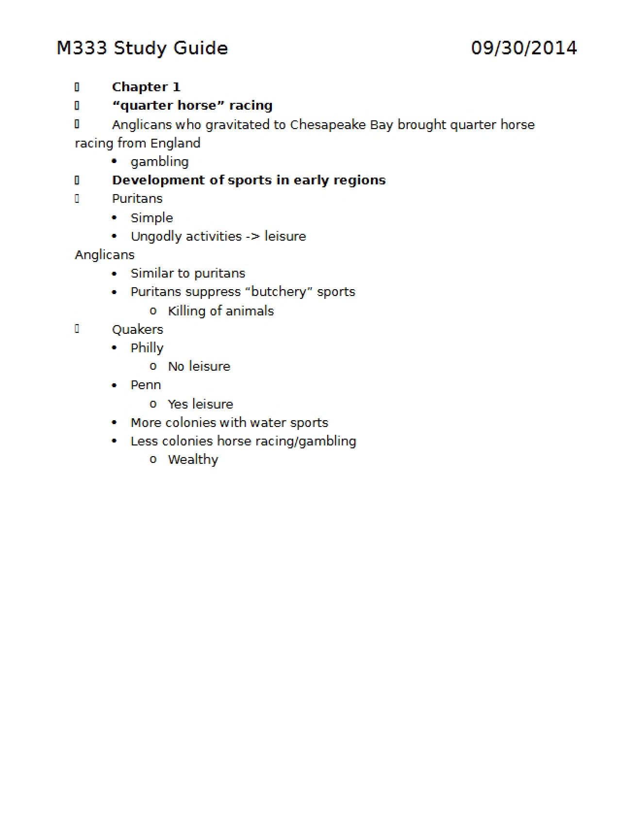 Comprehensive Study Guide