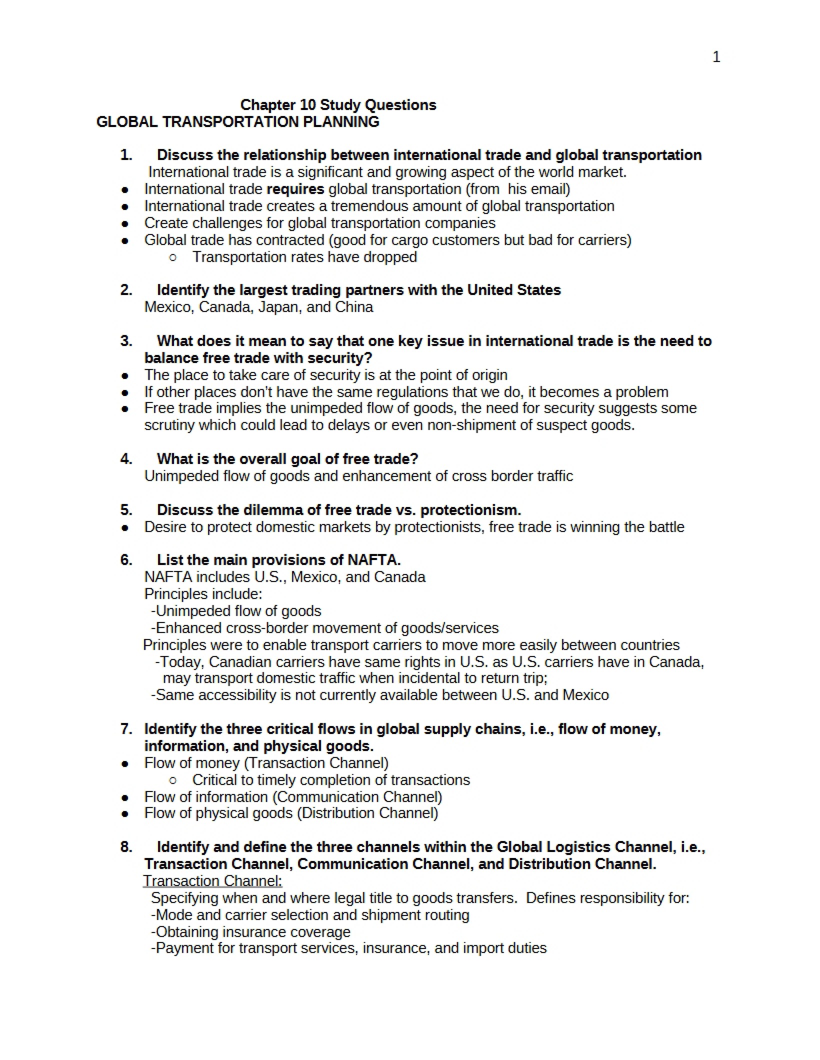 Sample Exam