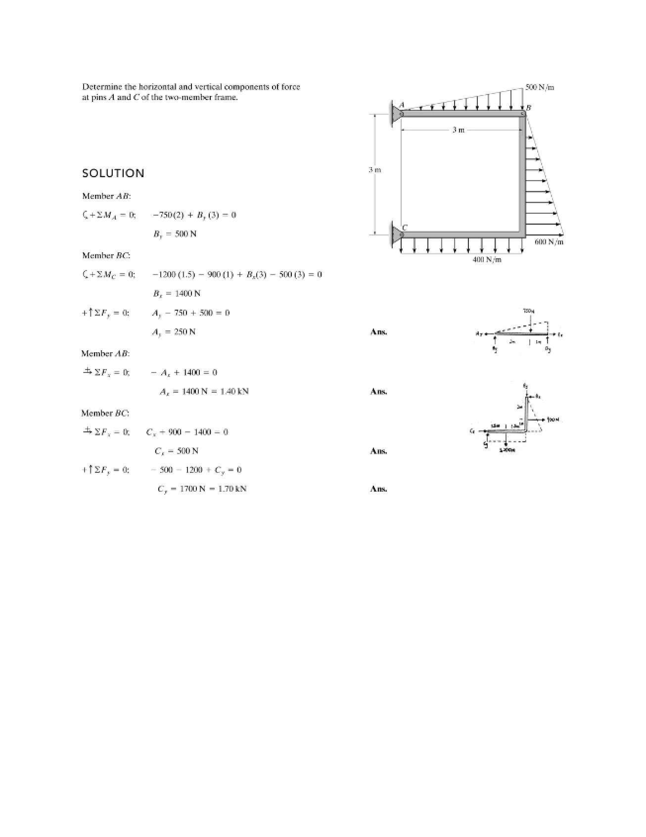 Ninth Week Solutions