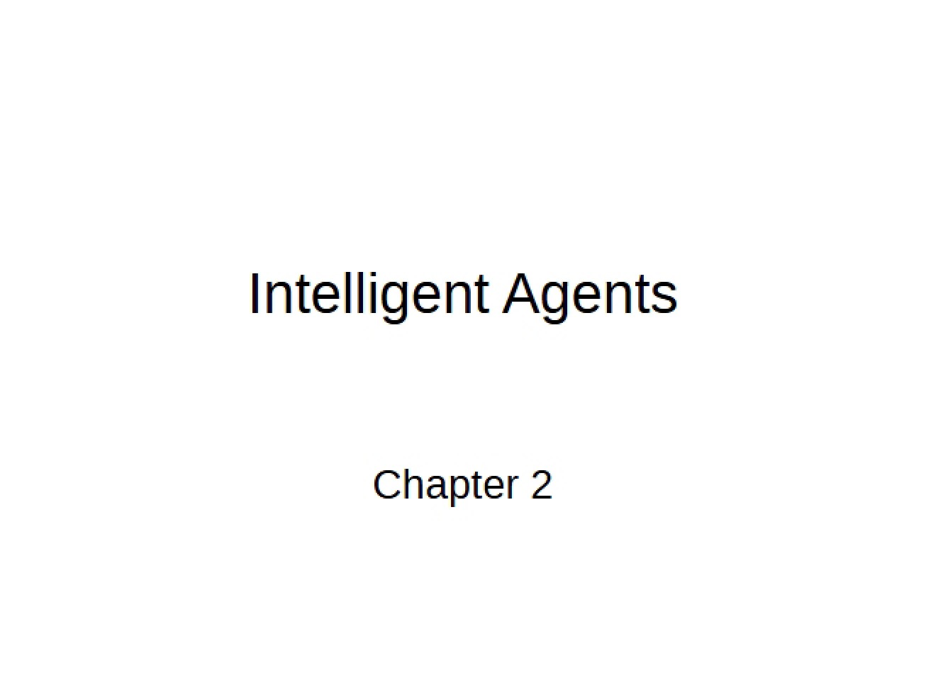 Agents with Intelligence