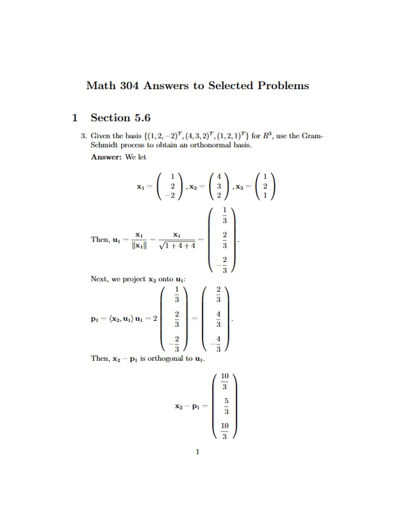 Chapter Five, Section Six