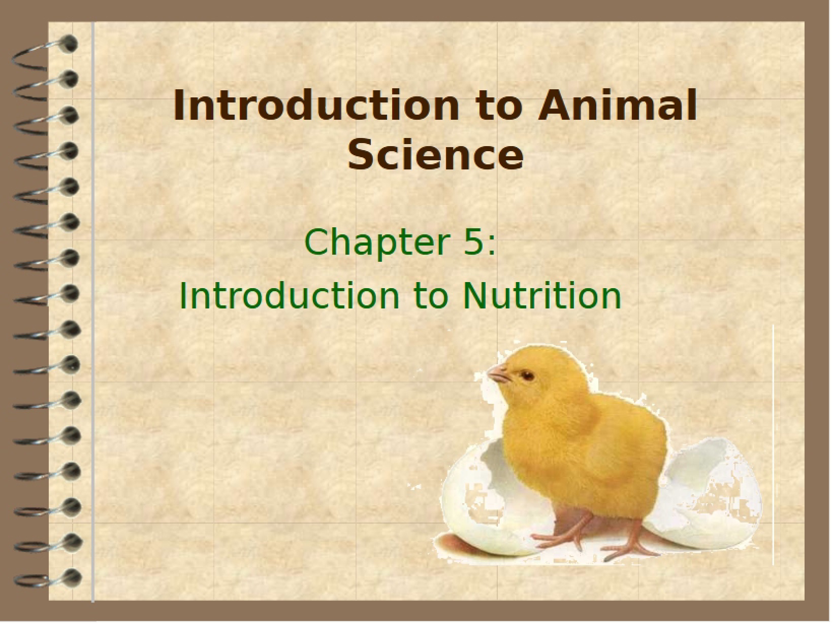 Nutrition Lecture 5