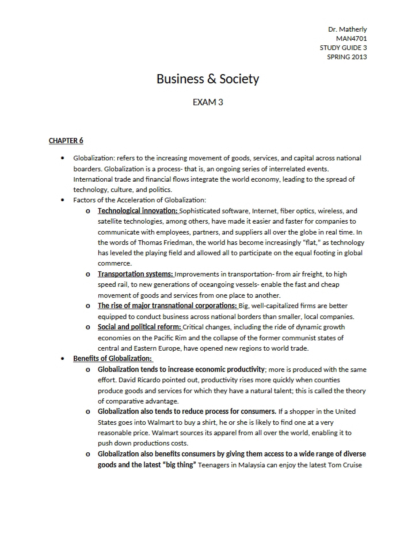 Business with Society