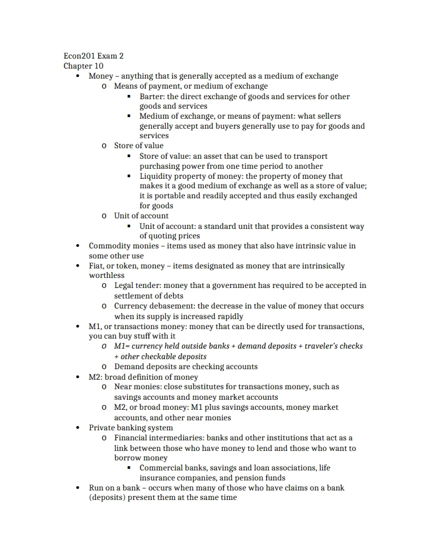 Second Examination