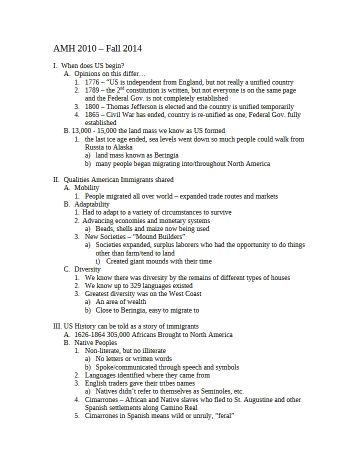 Narrative Summary of Faculty Lectures