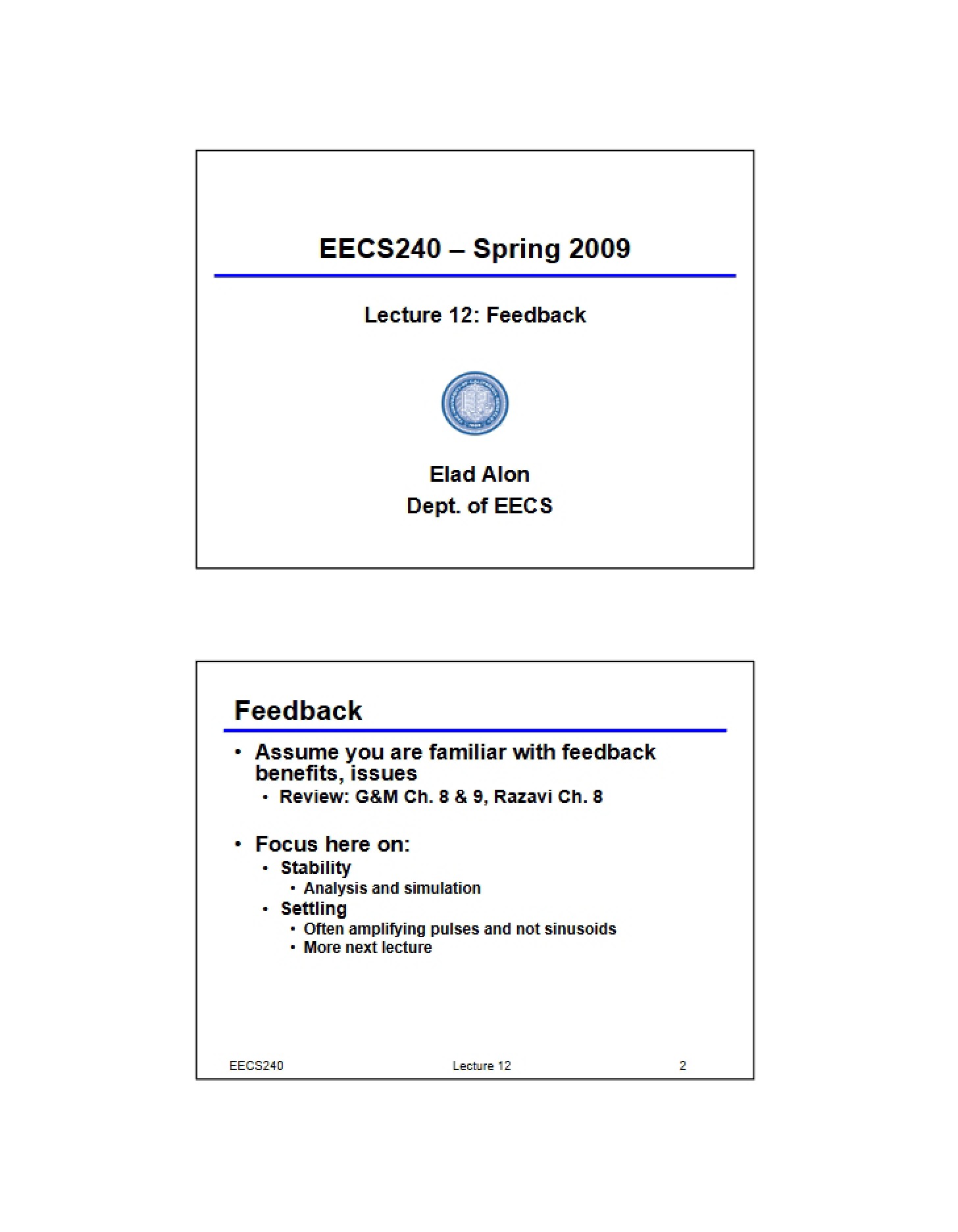 Subject Notes