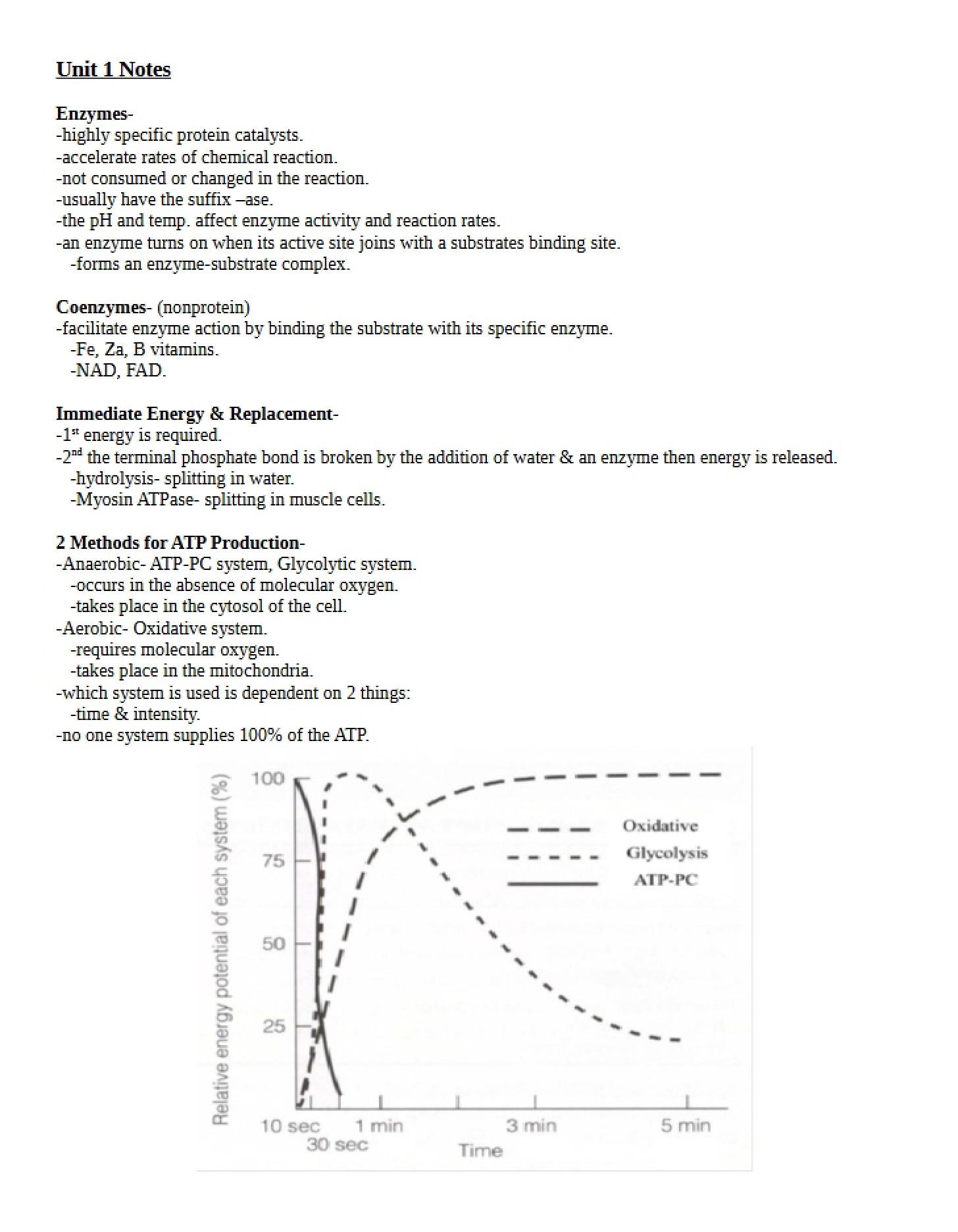 Notes 2 for Unit 1