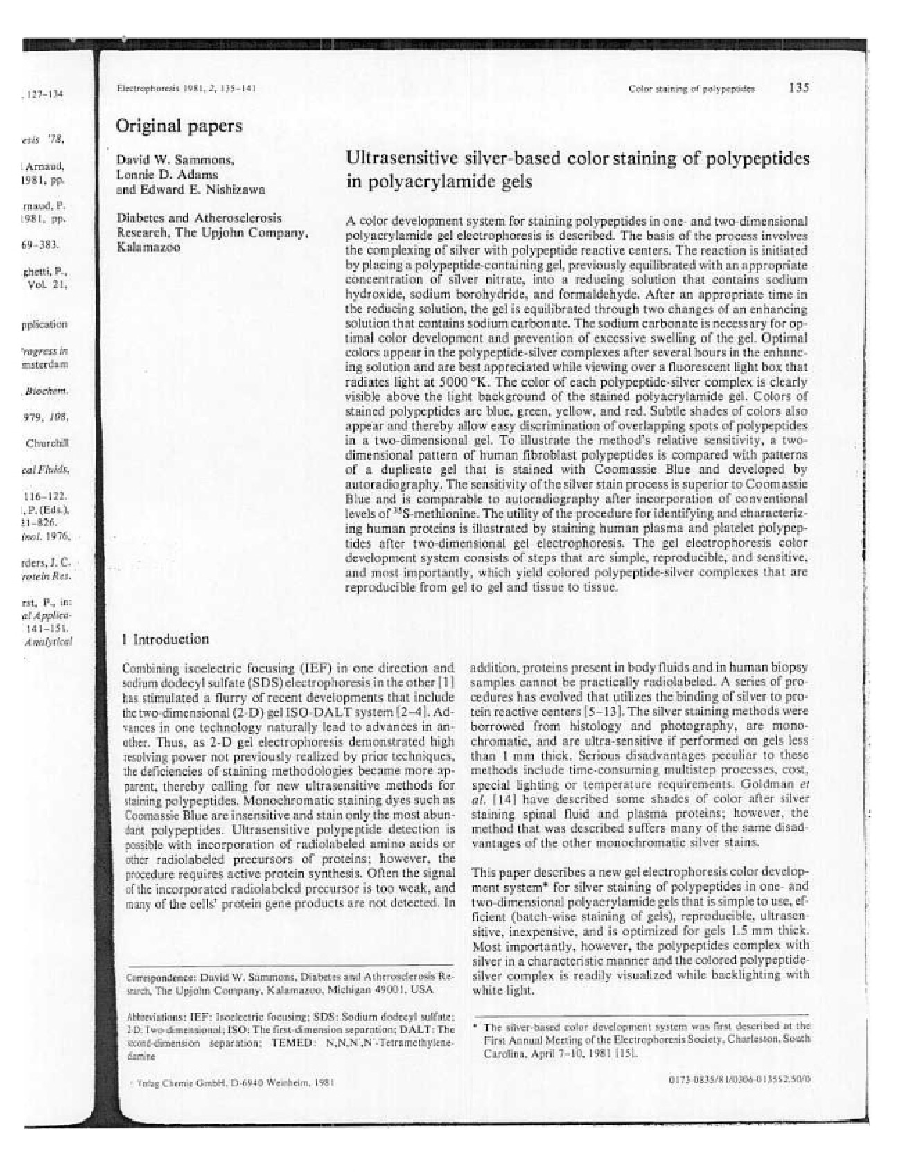 Seminar Research Paper on Biochemistry