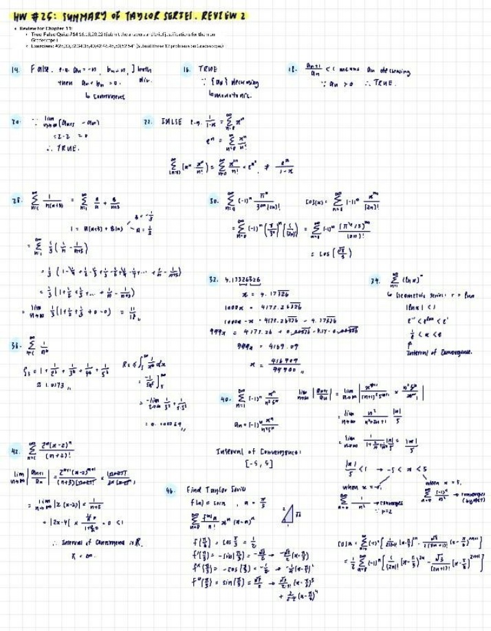 MATH 1B Homework 25