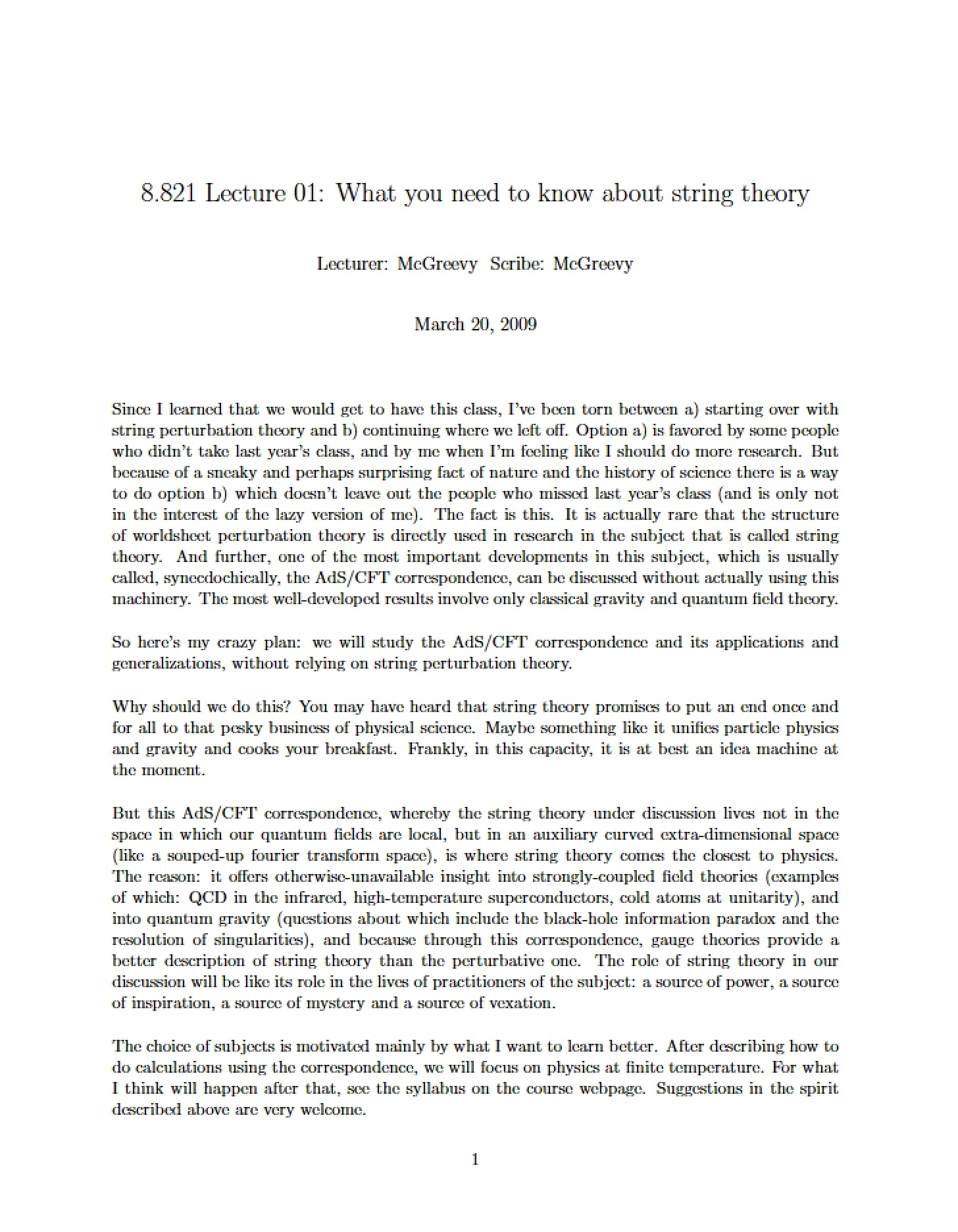 Theory of Strings
