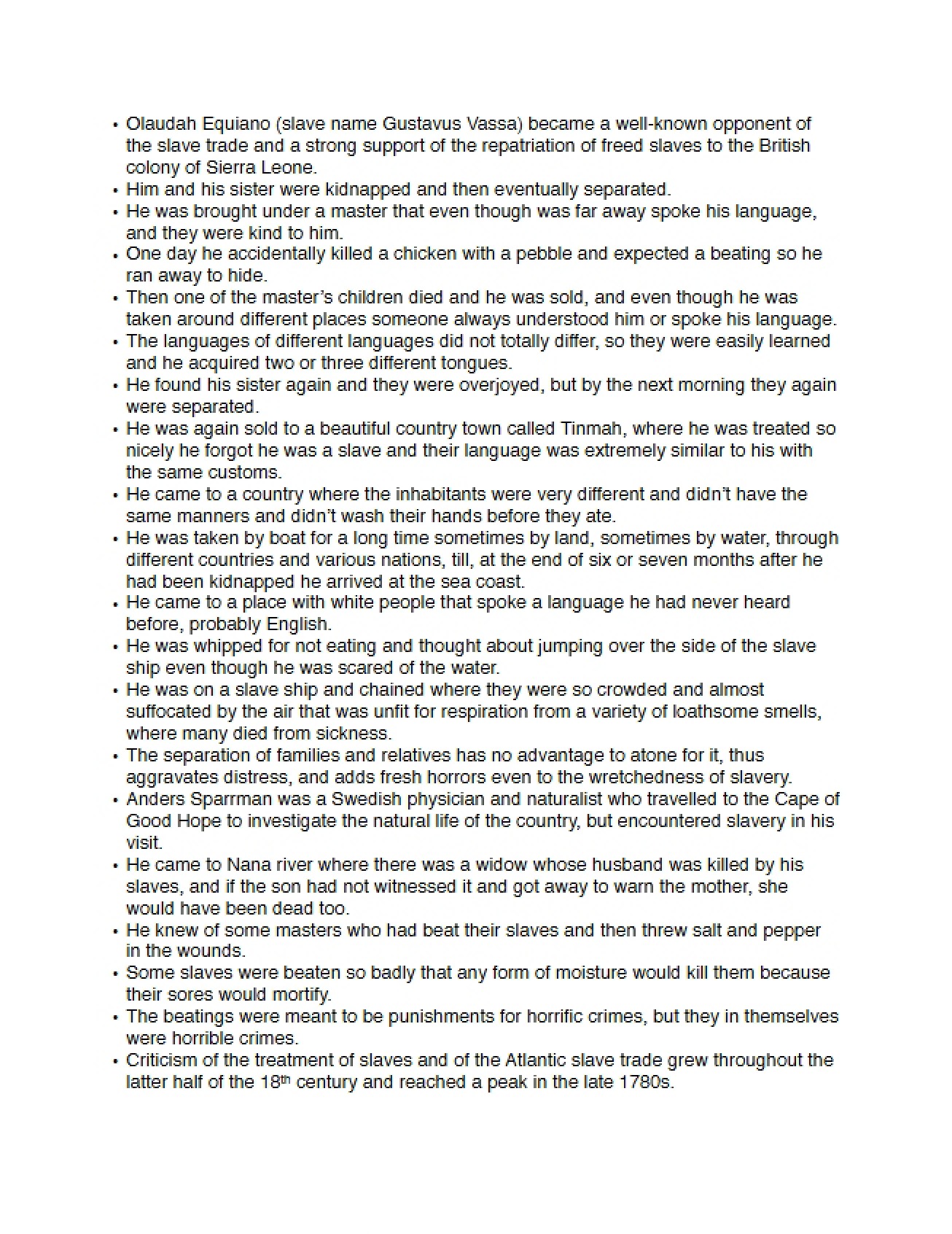 Lecture Note (Africa XI)