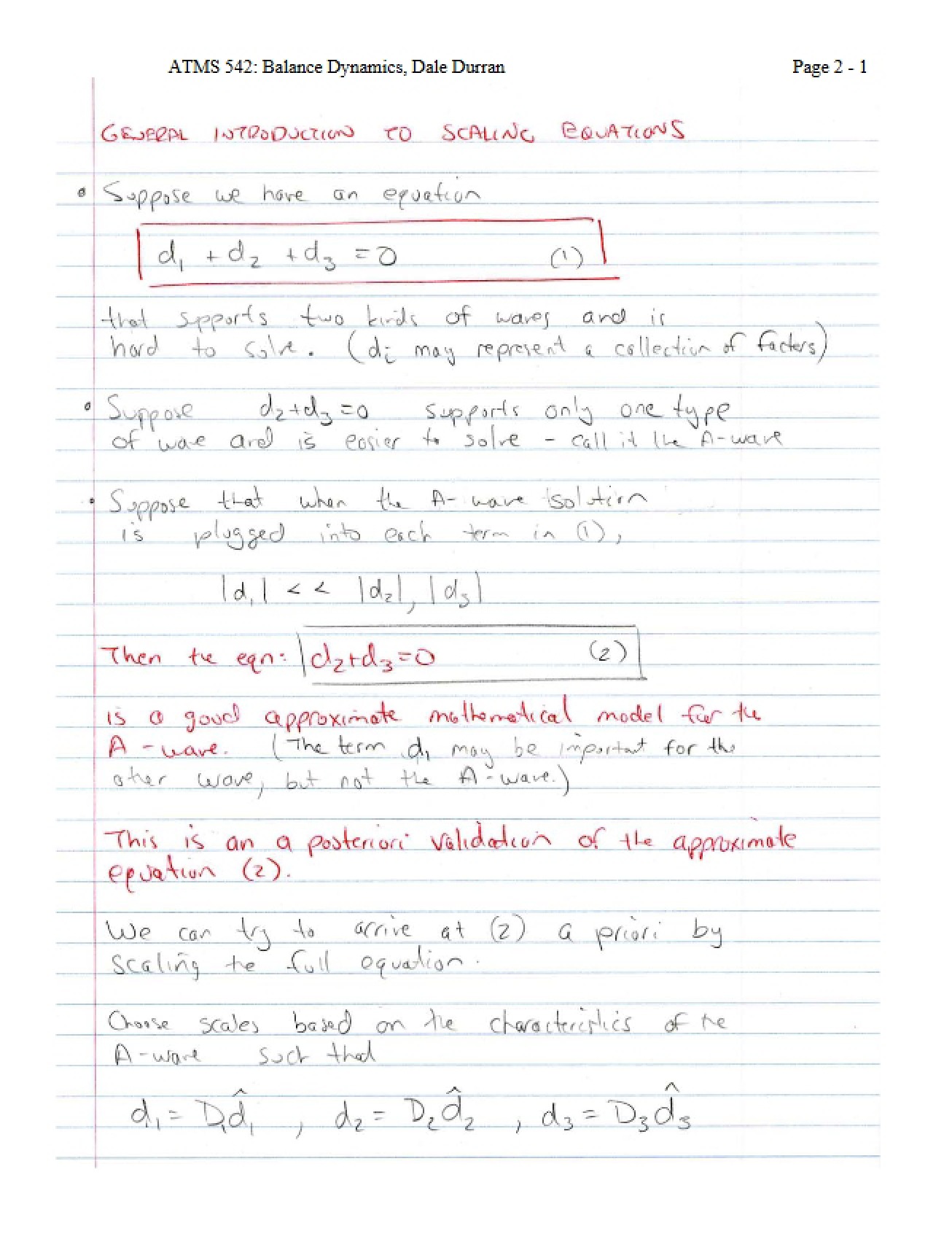 Lecture Note Series