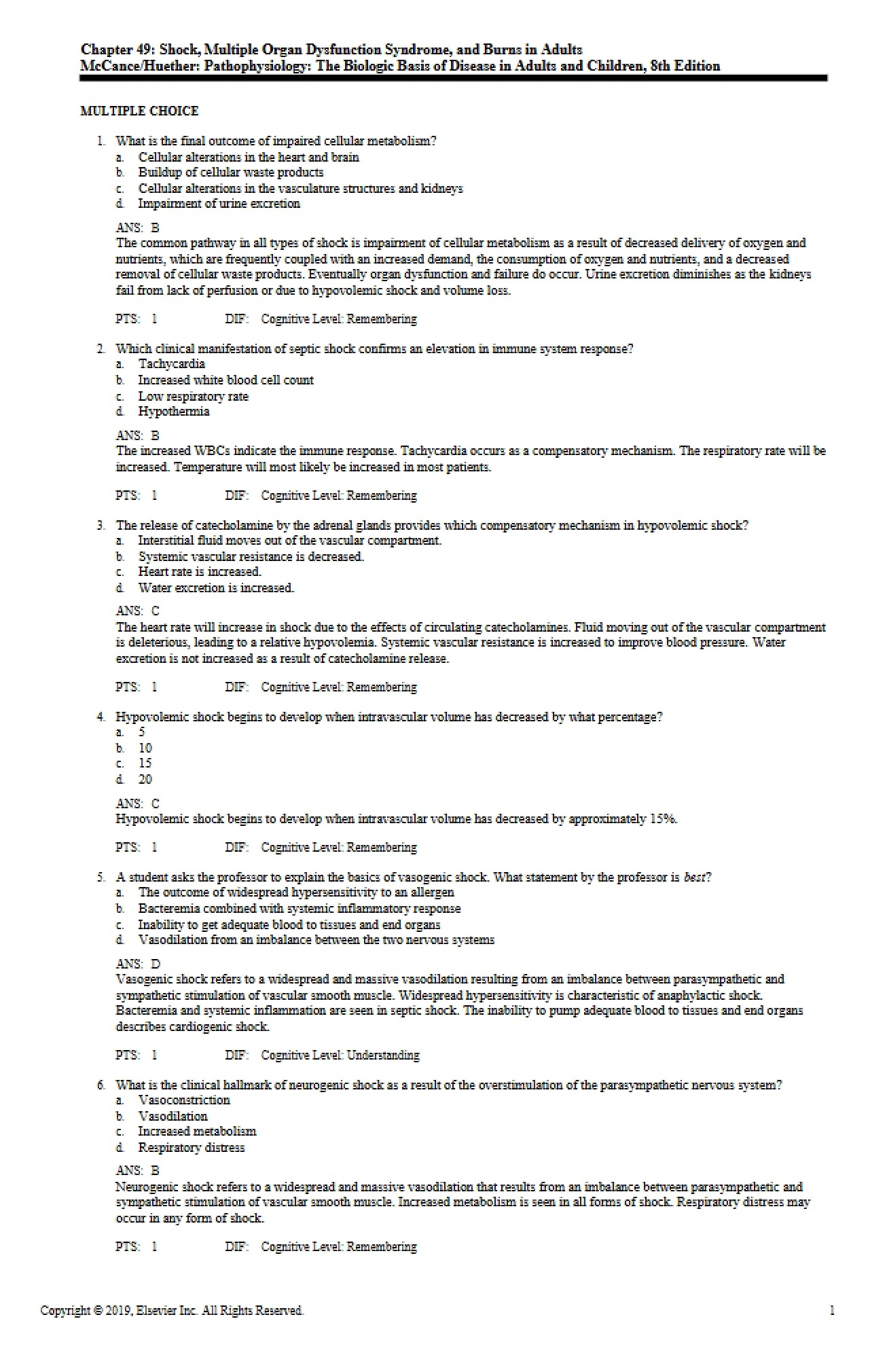 Test on Chapter 49