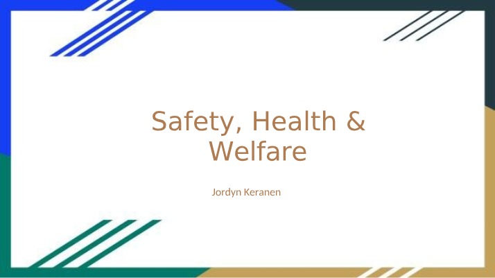 Workplace Safety - OSHA, FMLA, and ERISA