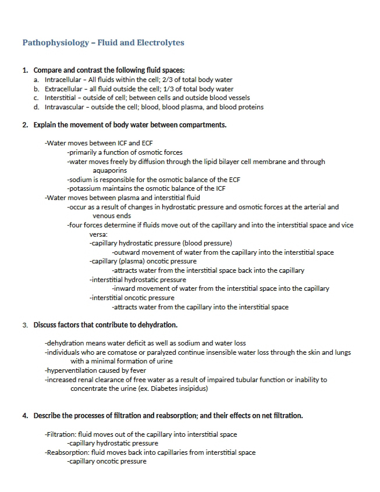Study of Cell Pathology
