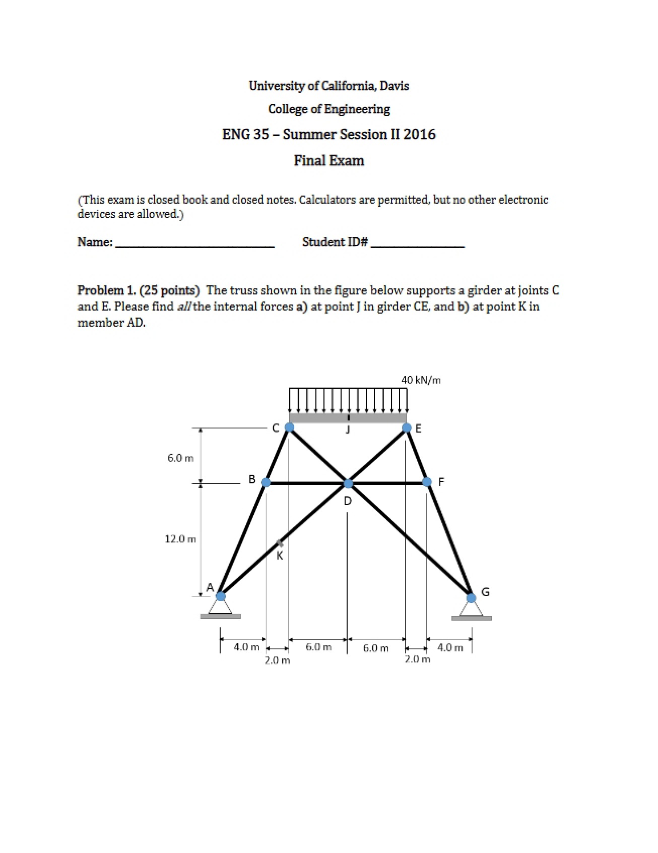 Final Exam for ENG 35