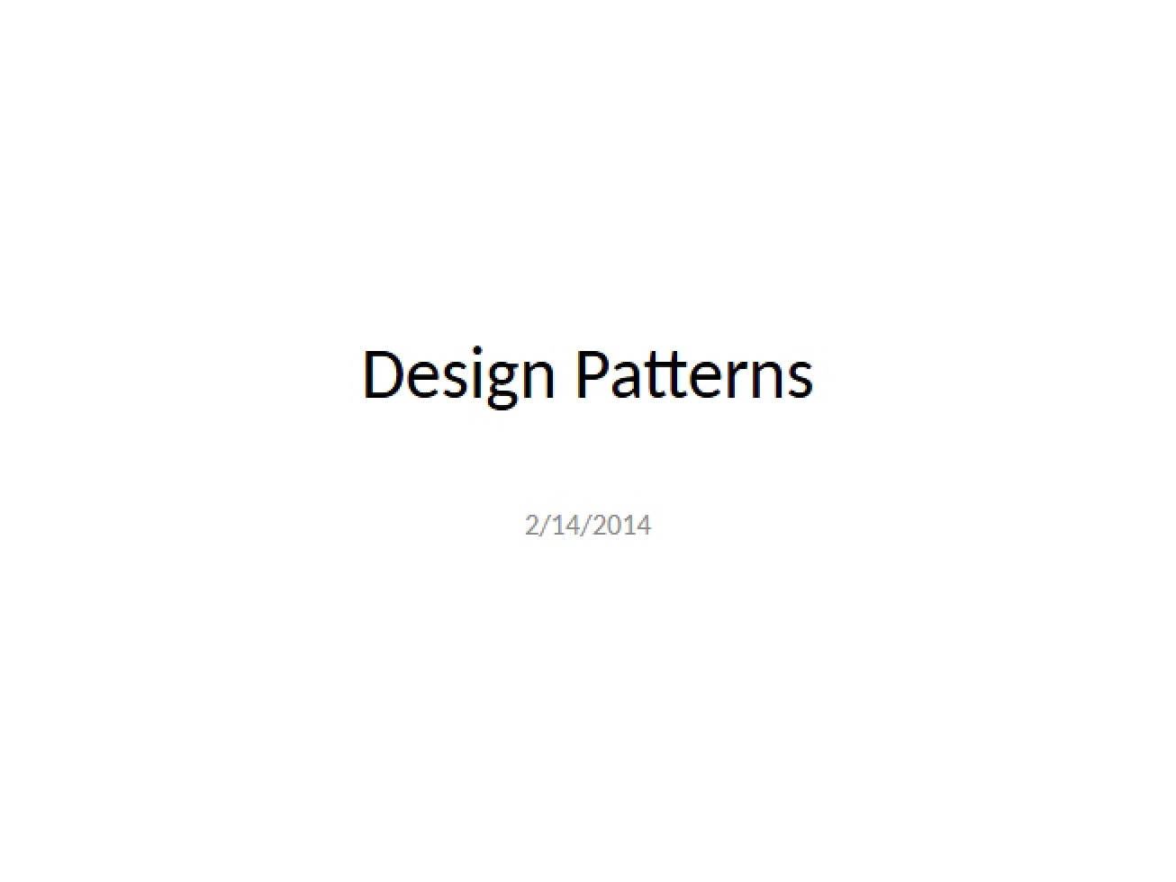 Presentation on Stack Pattern