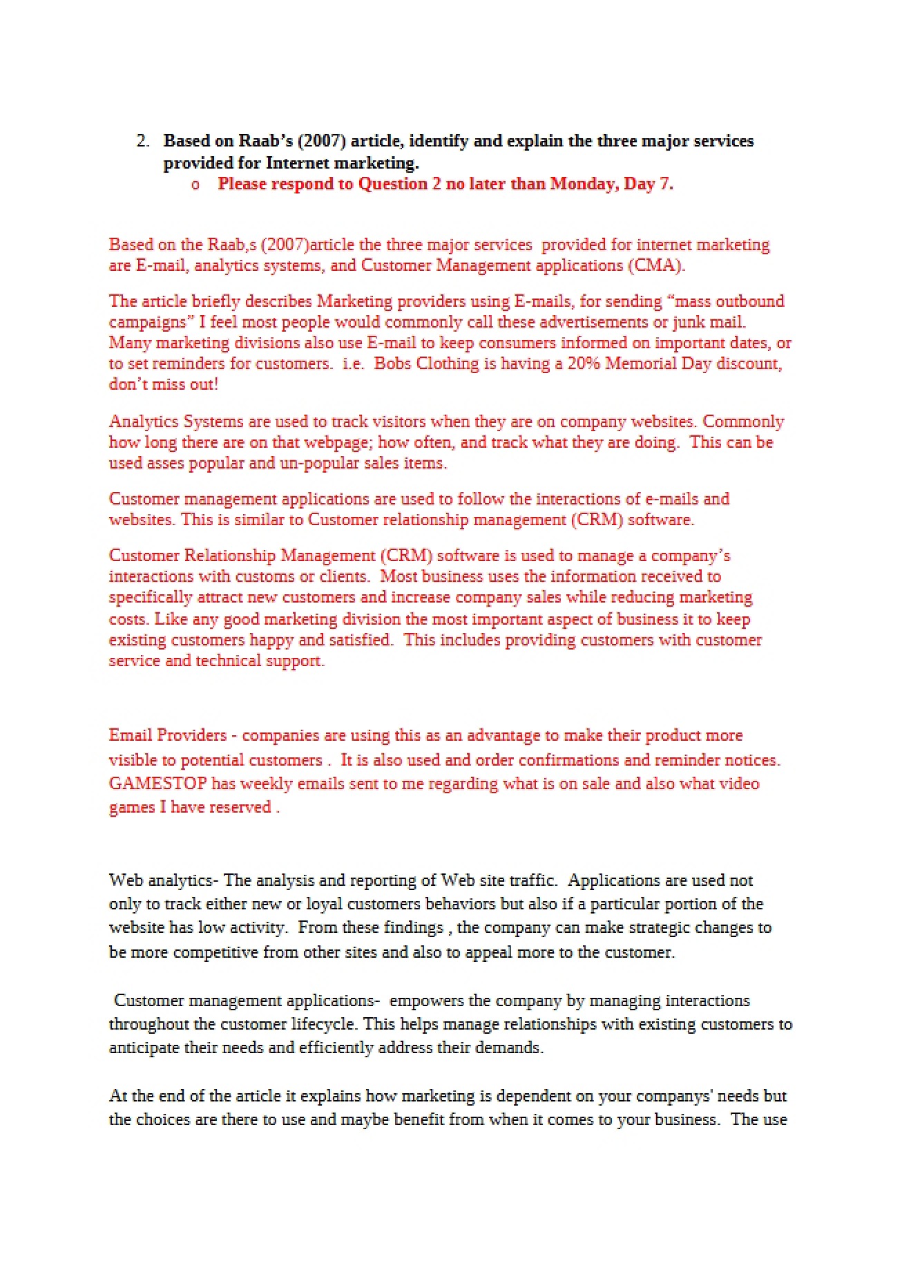 Business Systems Essay