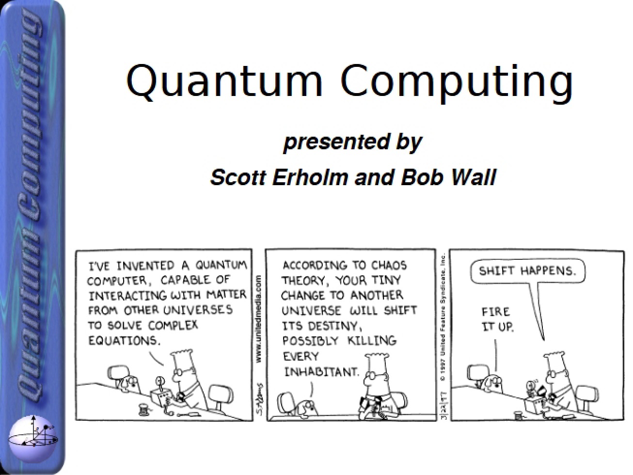 Computing with Quantum Mechanics