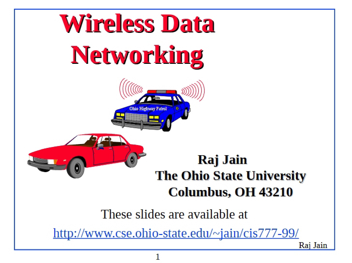 Networking for Wireless Data