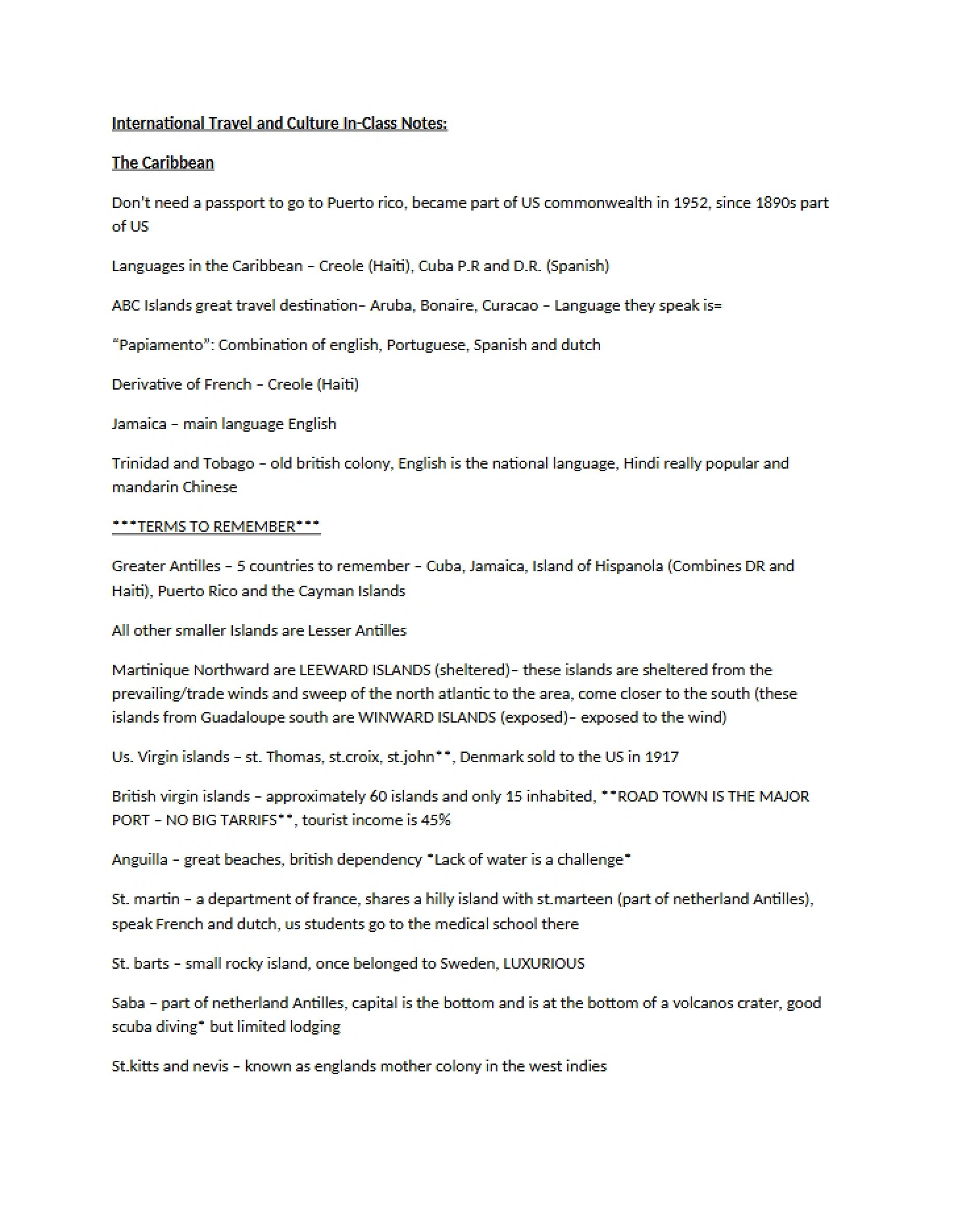 Regional Assessment Australia, Pacific, and International Culture