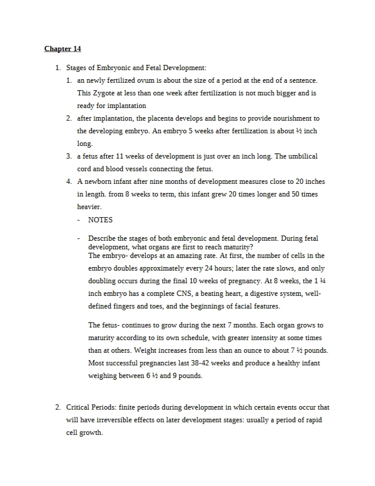 Nutrition Chapter 14