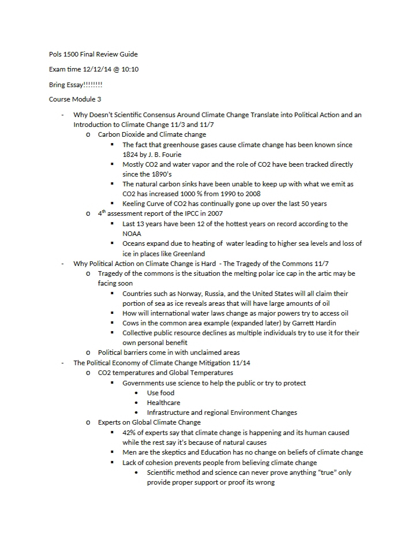 Guide for Studying