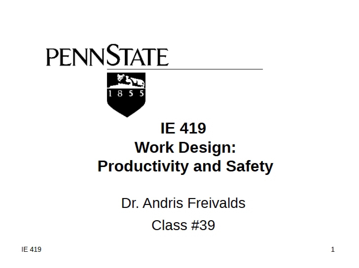 Liability for Products