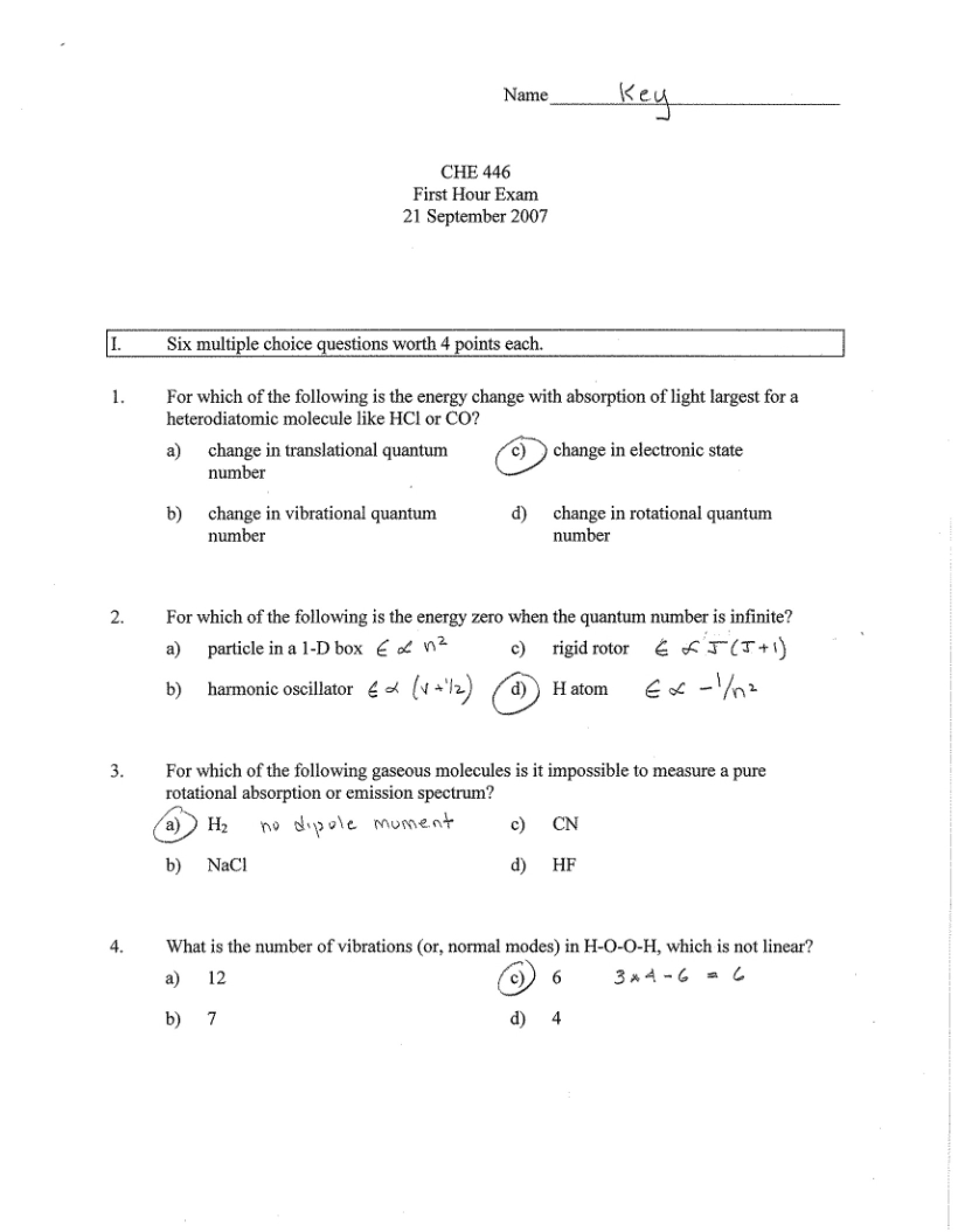 Final Examination