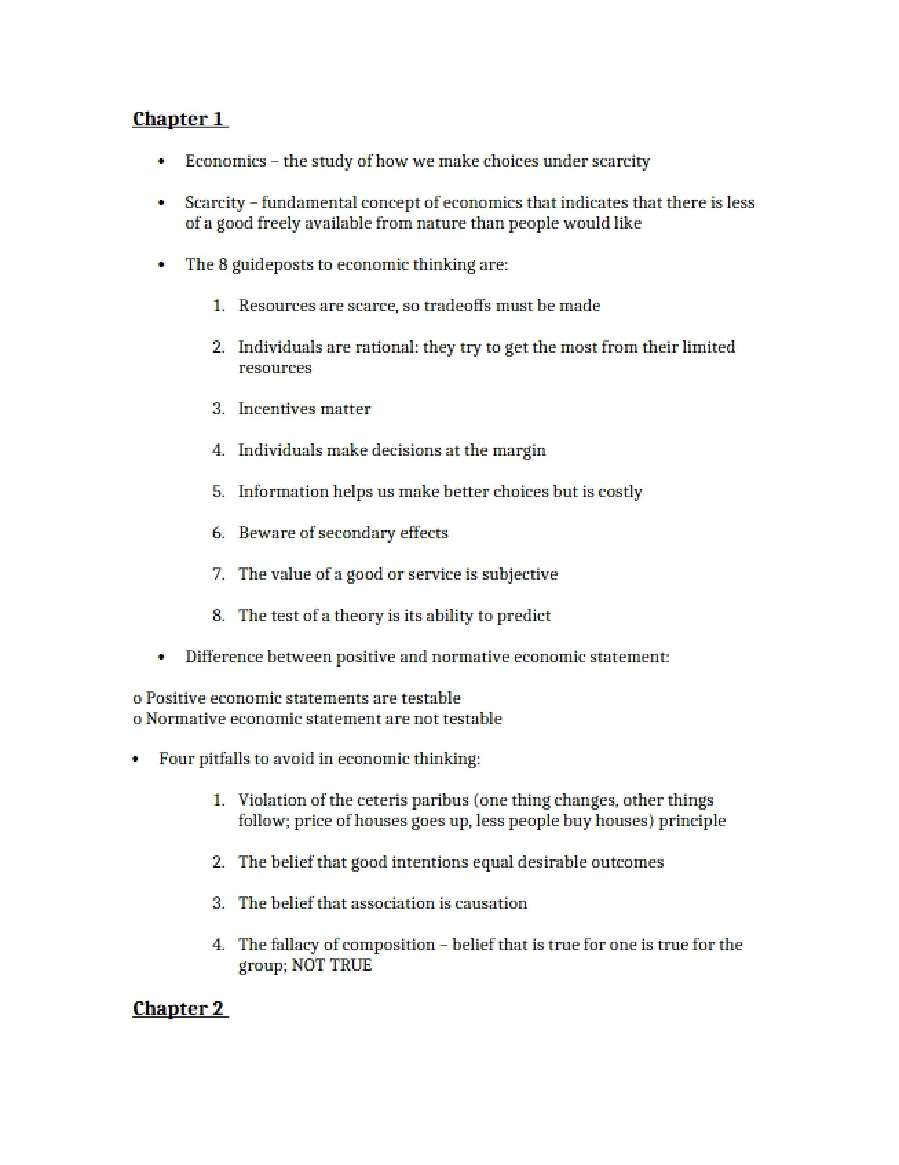 Third Part of Economics Introduction