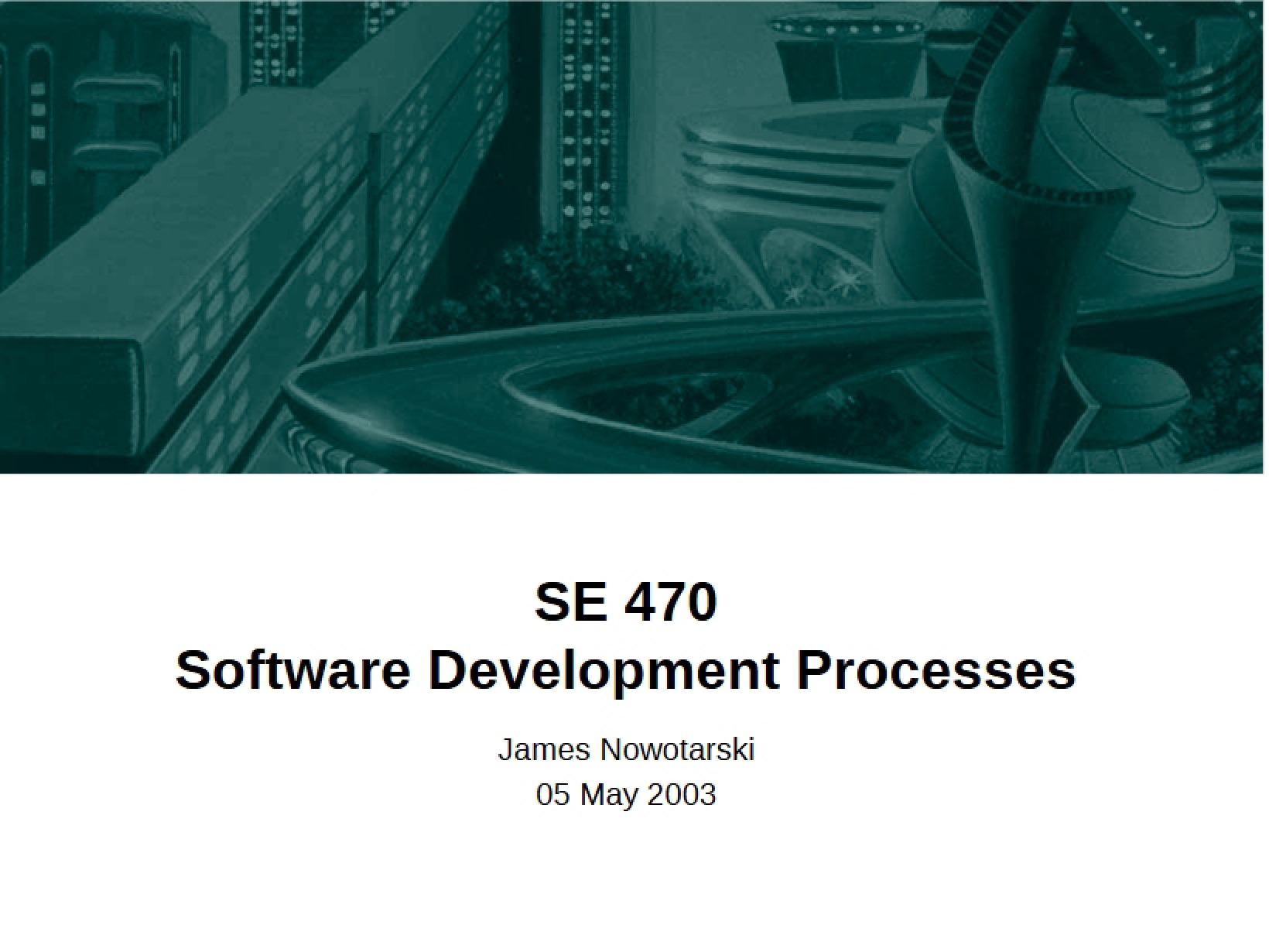 Processes for Software Development
