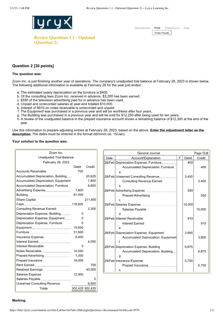Review Questions 1.1 - Question 2 (Optional)