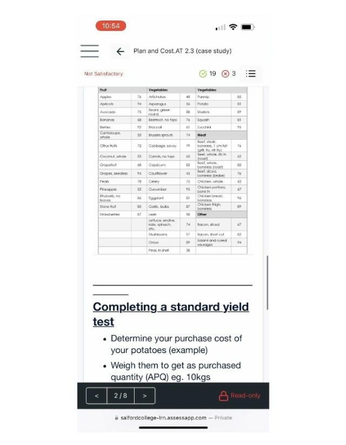 Case Study 2.3 - Plan and Cost