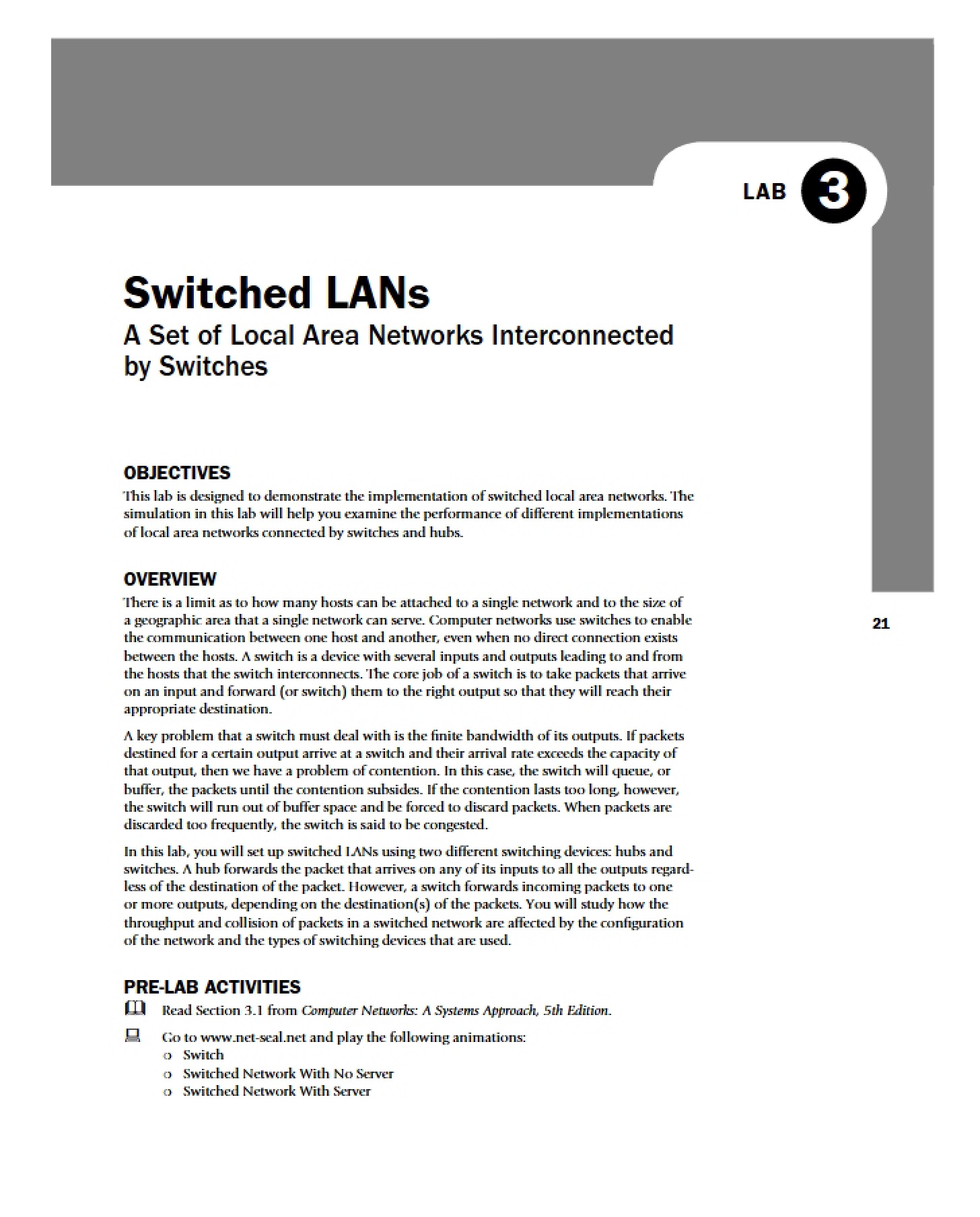 Switched LANs OPNET