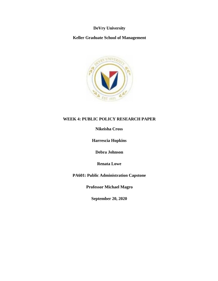 Racism and Police Brutality - Effects on Public Perception