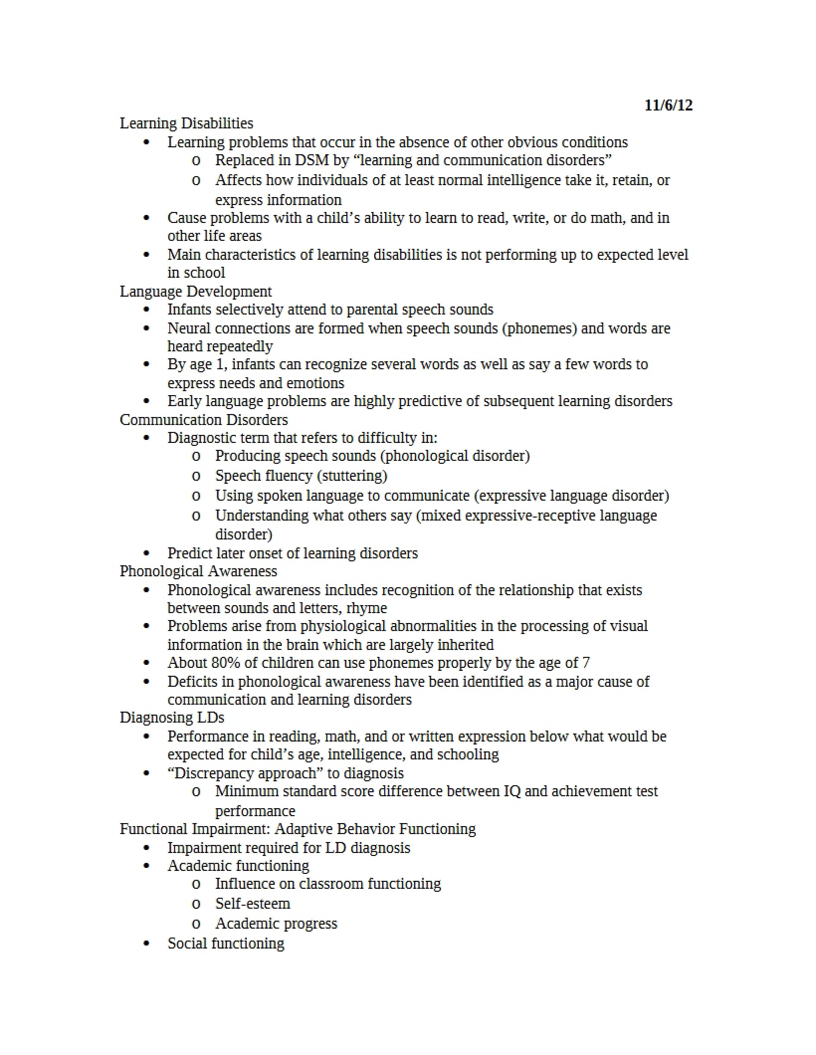 Course Lecture Materials