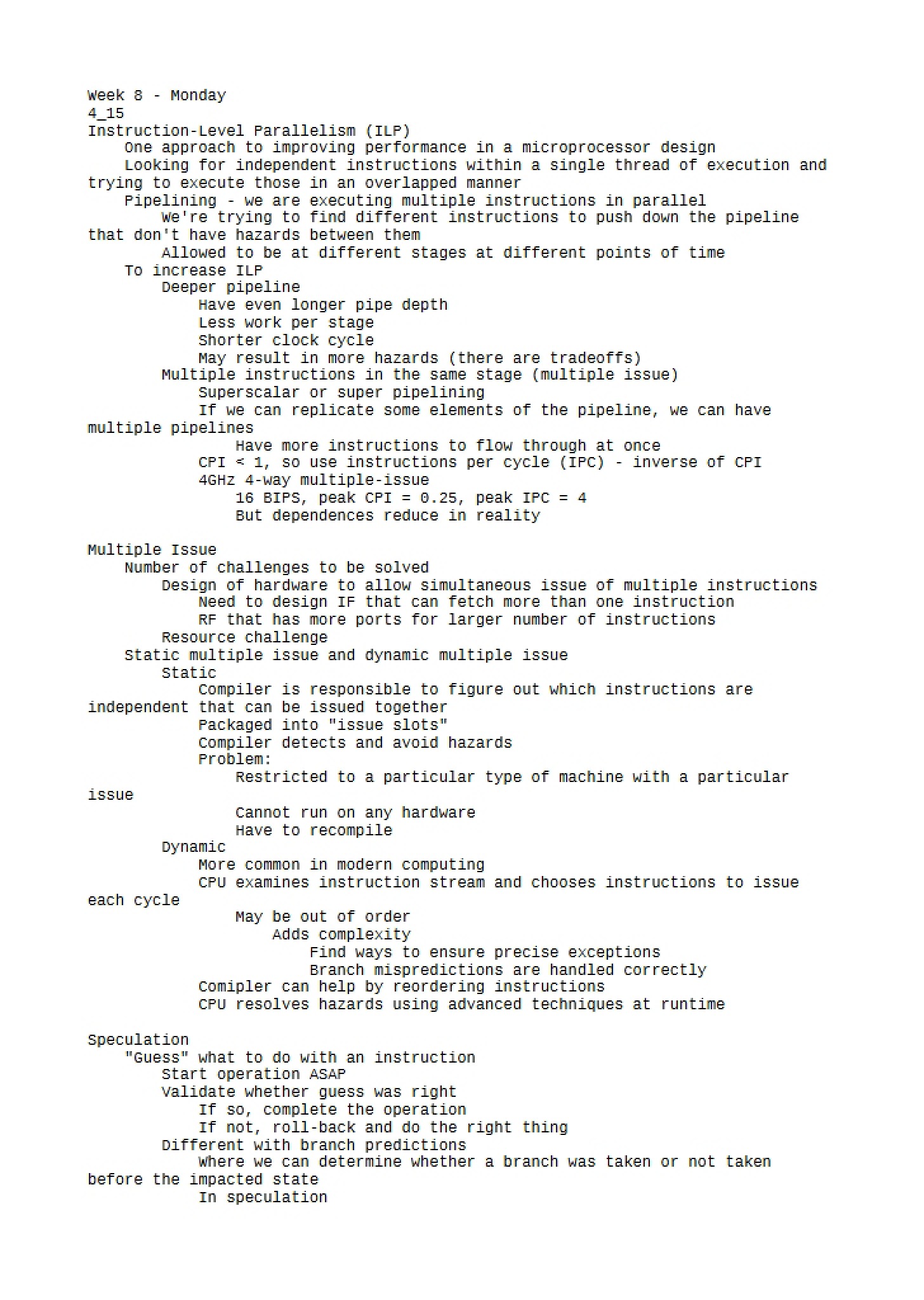 Lecture 12