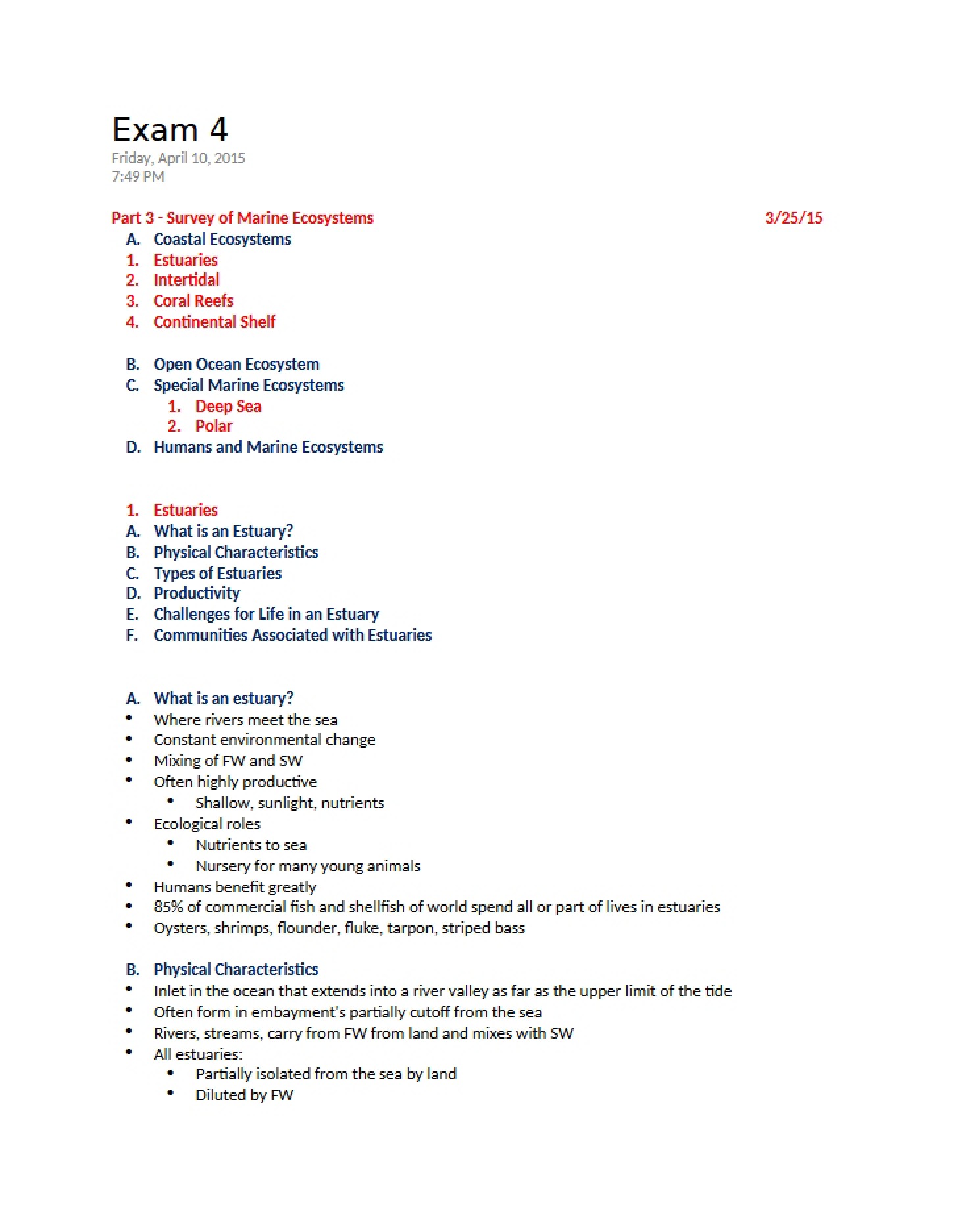 Examination 04