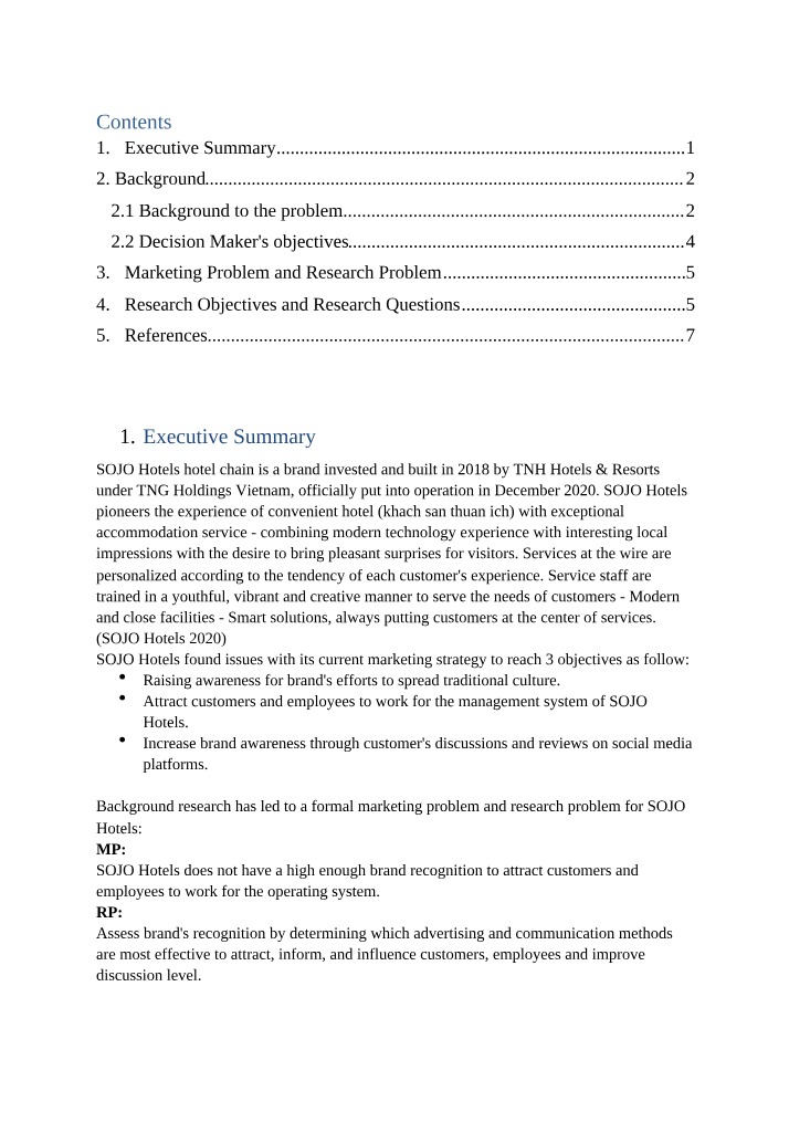 MKT20019 Assignment 1