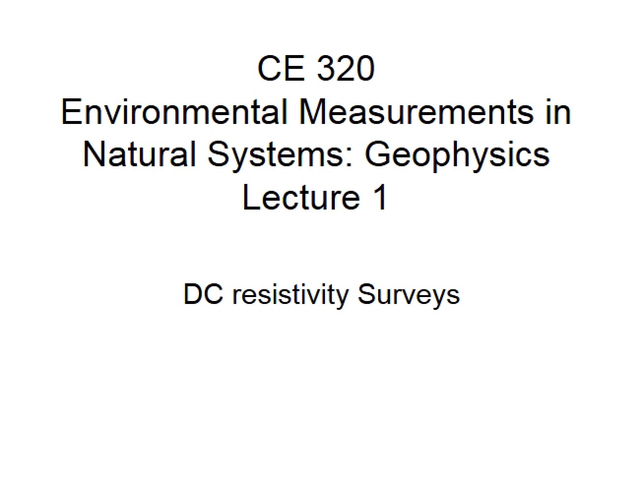 Guest Lecture