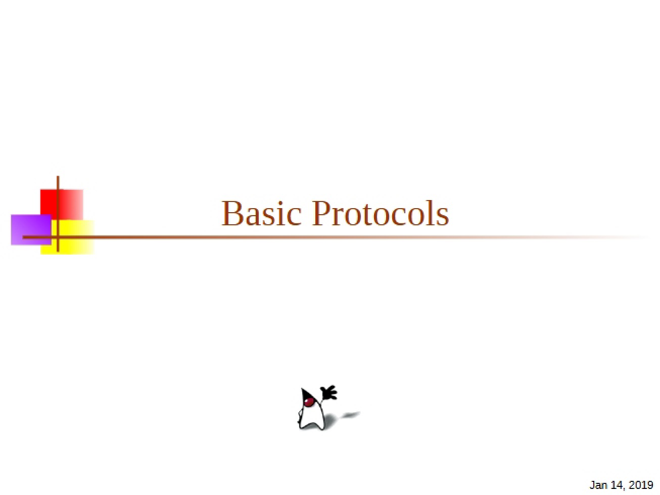Protocols Basic Concepts