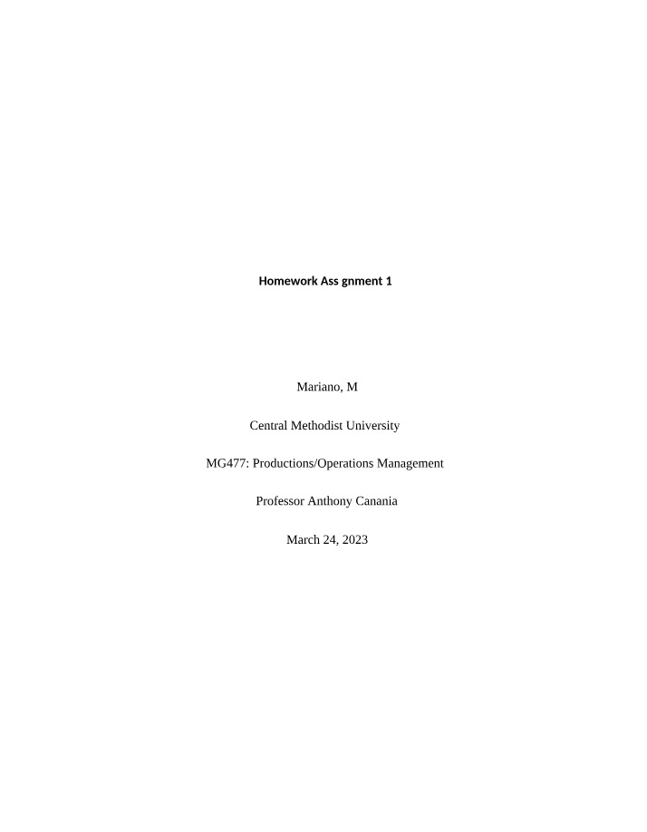Analysis and Comparison of Inventory Turnover