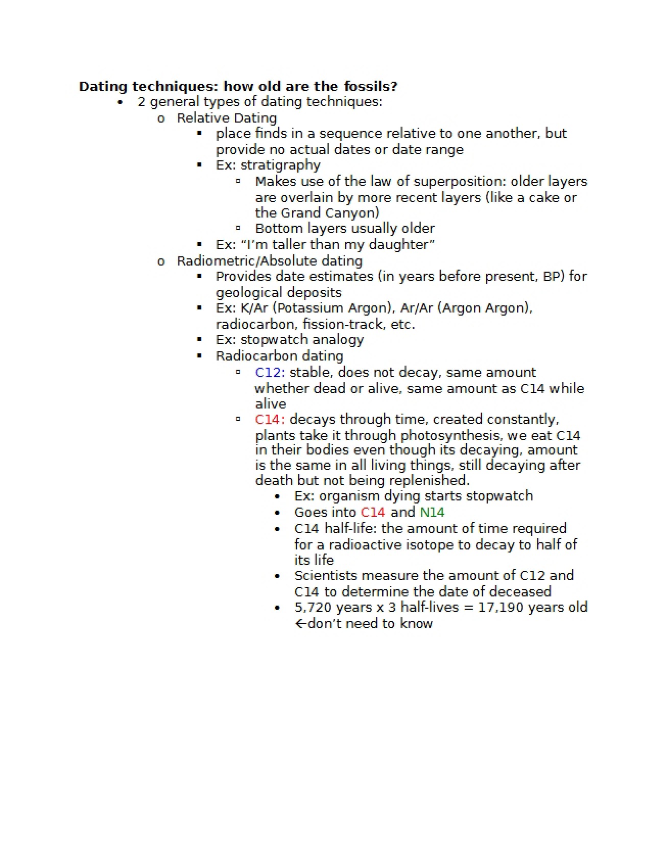 Week 4 Notes Unit 2