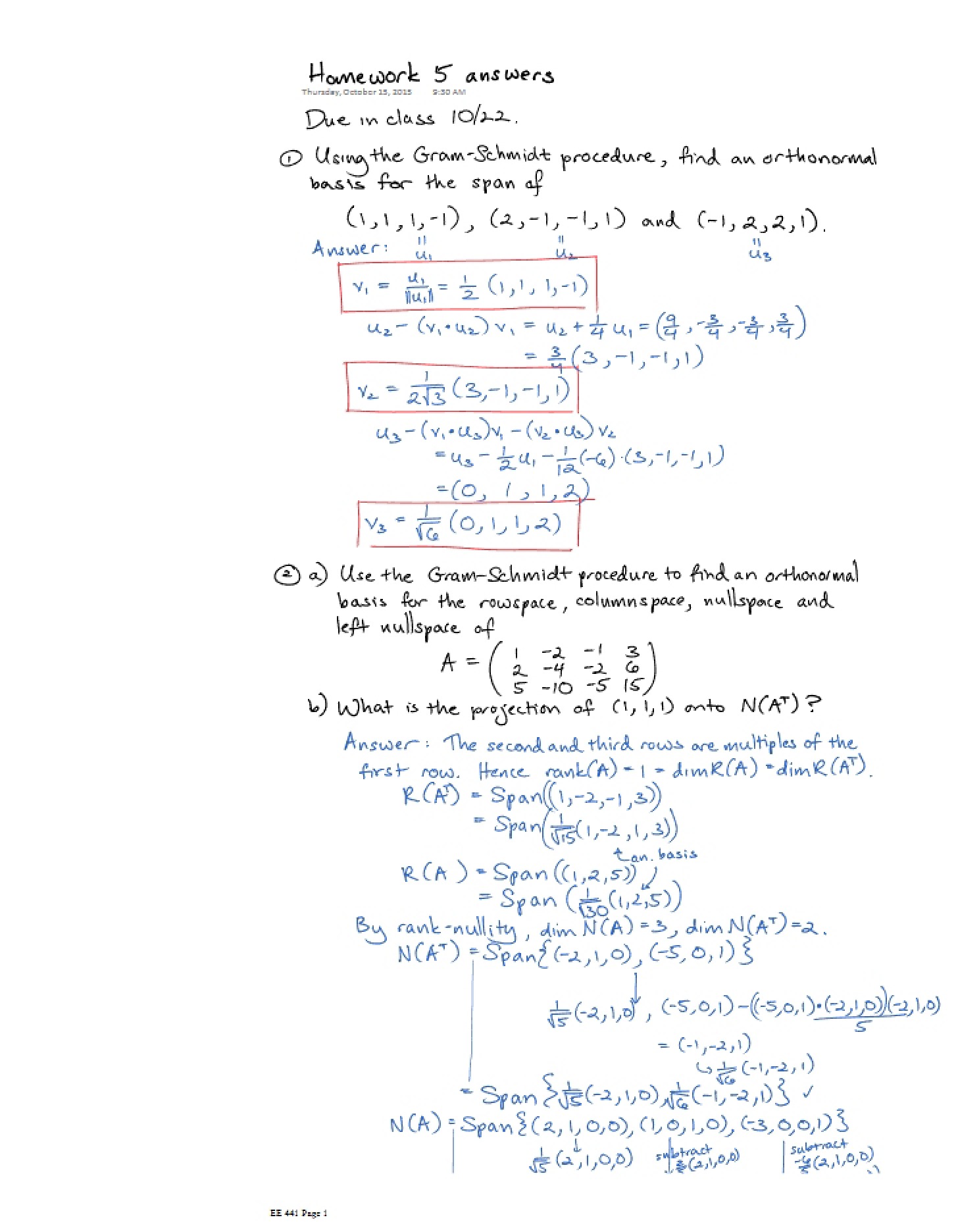 Assignment Five Answers (v2)